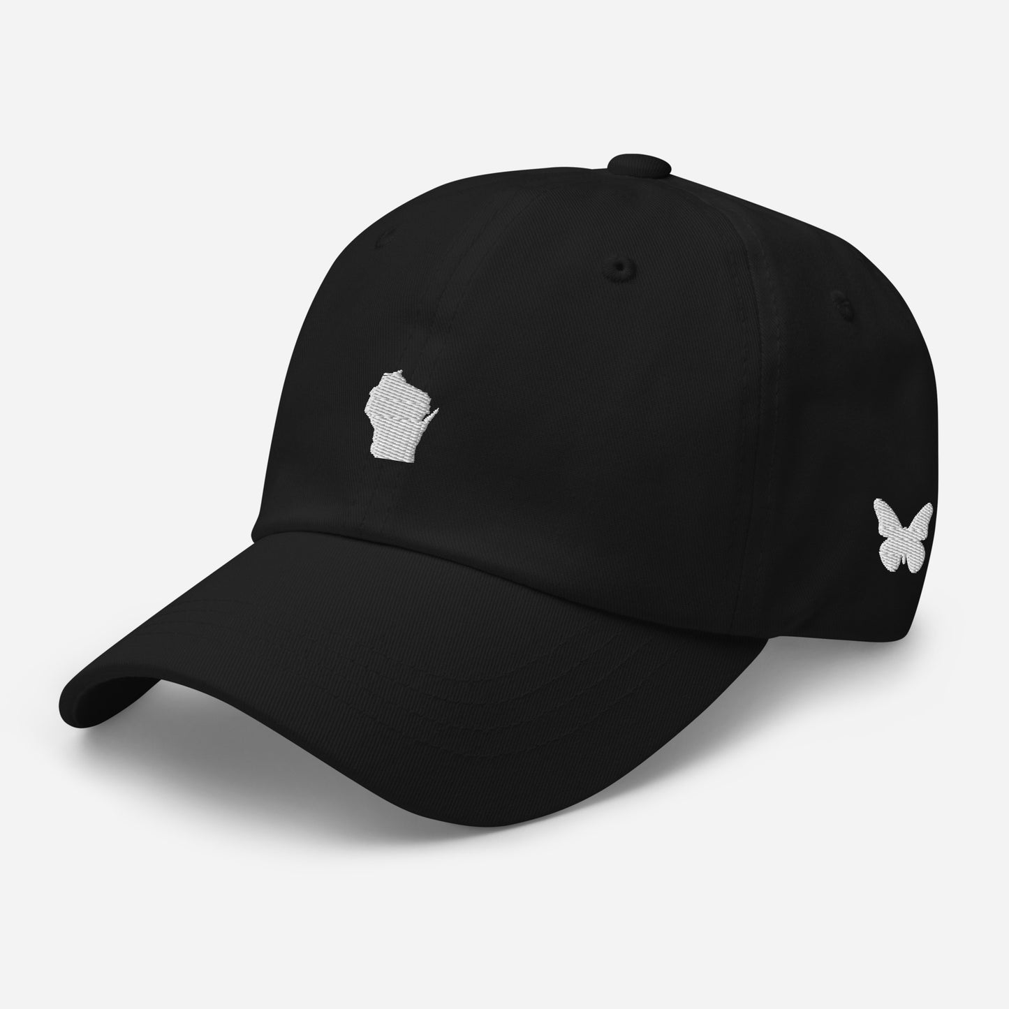 Wisconsin Grad Hat - White Logo