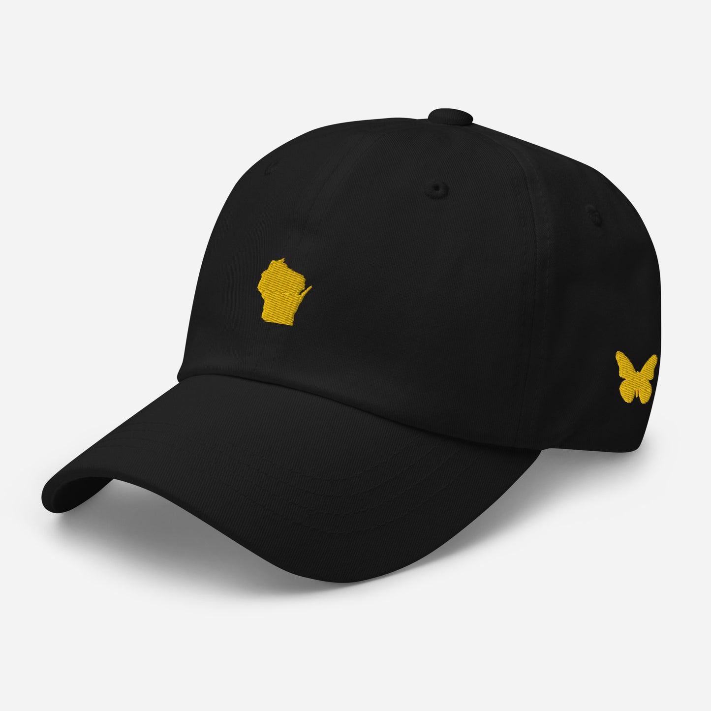 Wisconsin Grad Hat - Yellow Logo