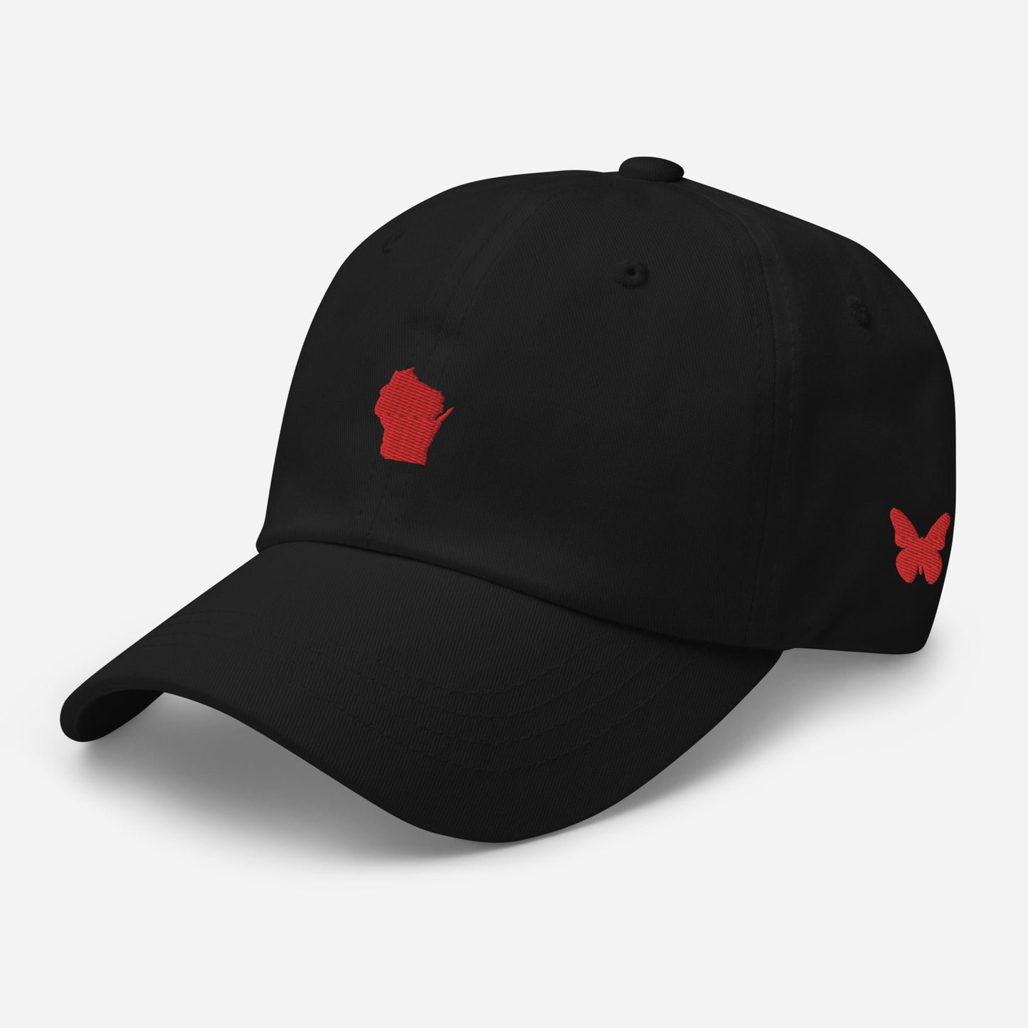 Wisconsin Grad Hat - Red Logo