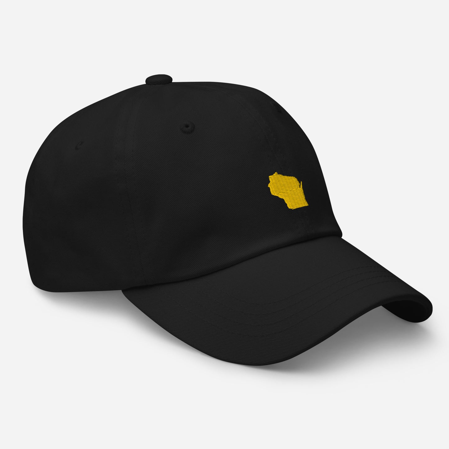 Wisconsin Grad Hat - Yellow Logo