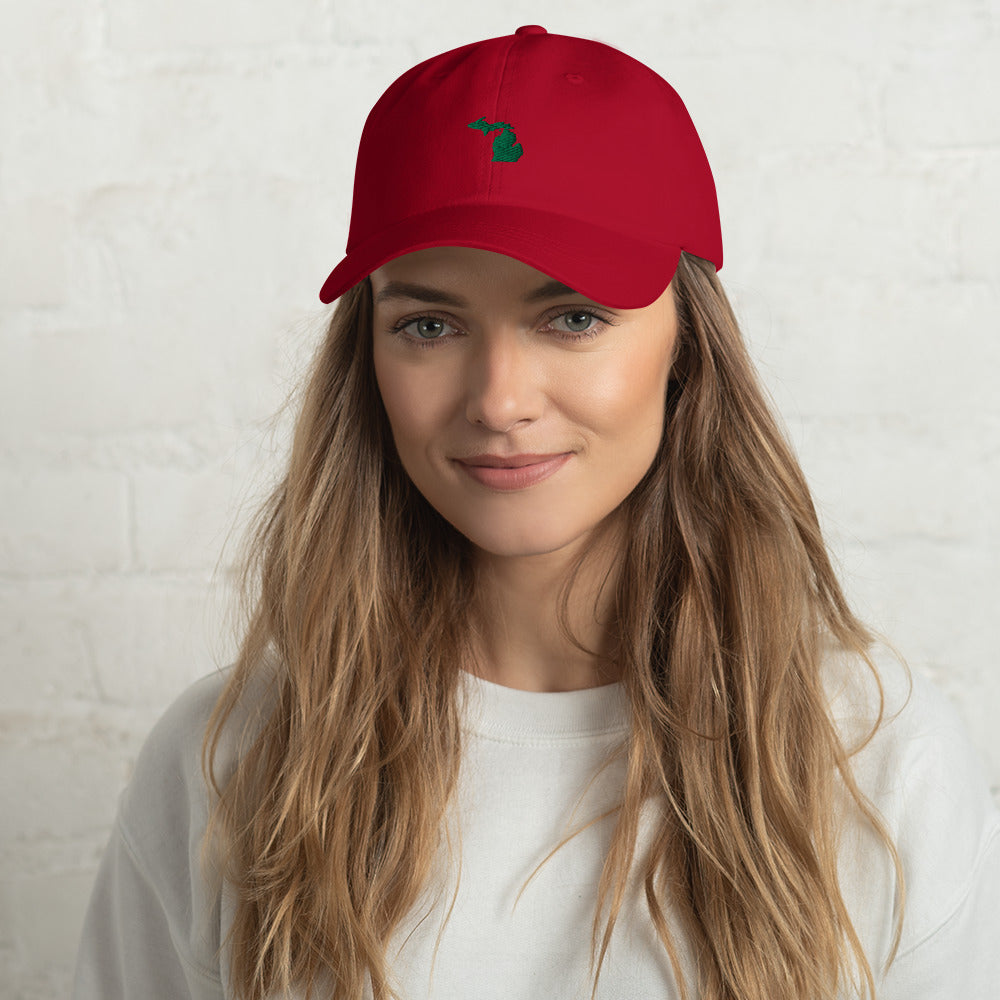 Michigan Grad Hat - Green Logo