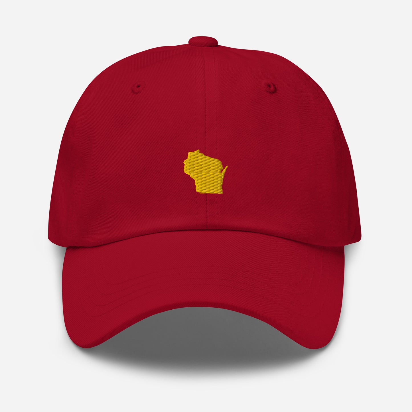 Wisconsin Grad Hat - Yellow Logo
