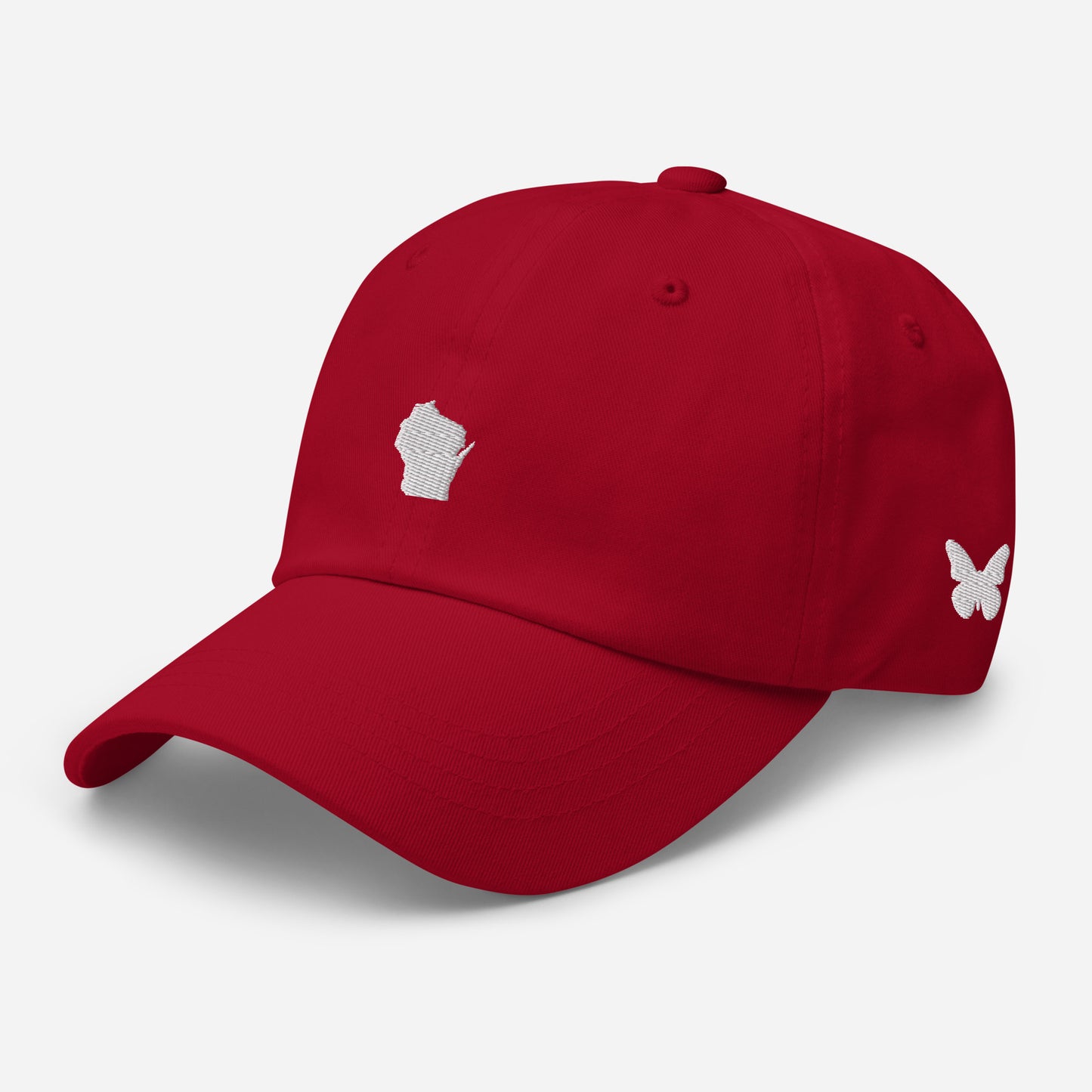 Wisconsin Grad Hat - White Logo