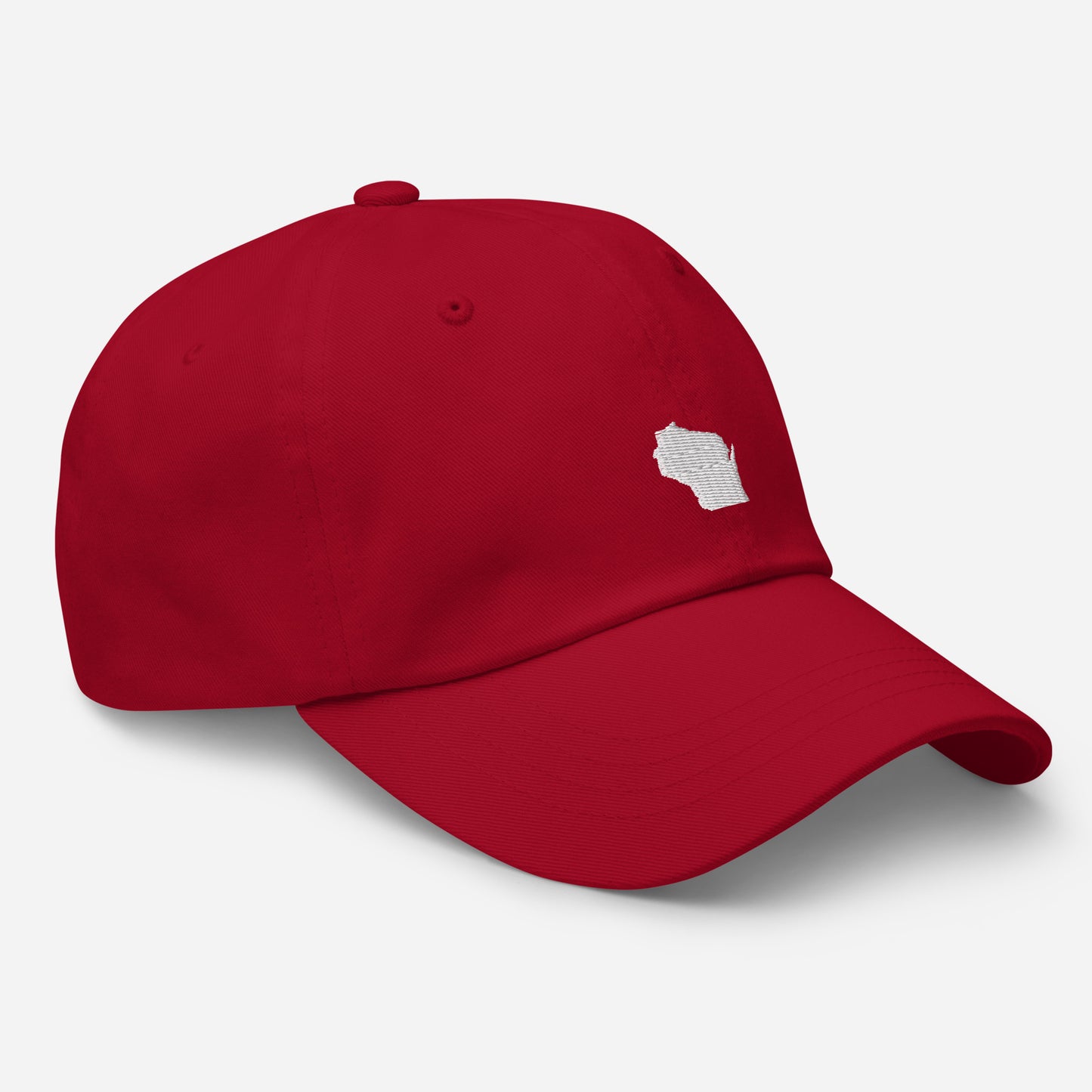 Wisconsin Grad Hat - White Logo