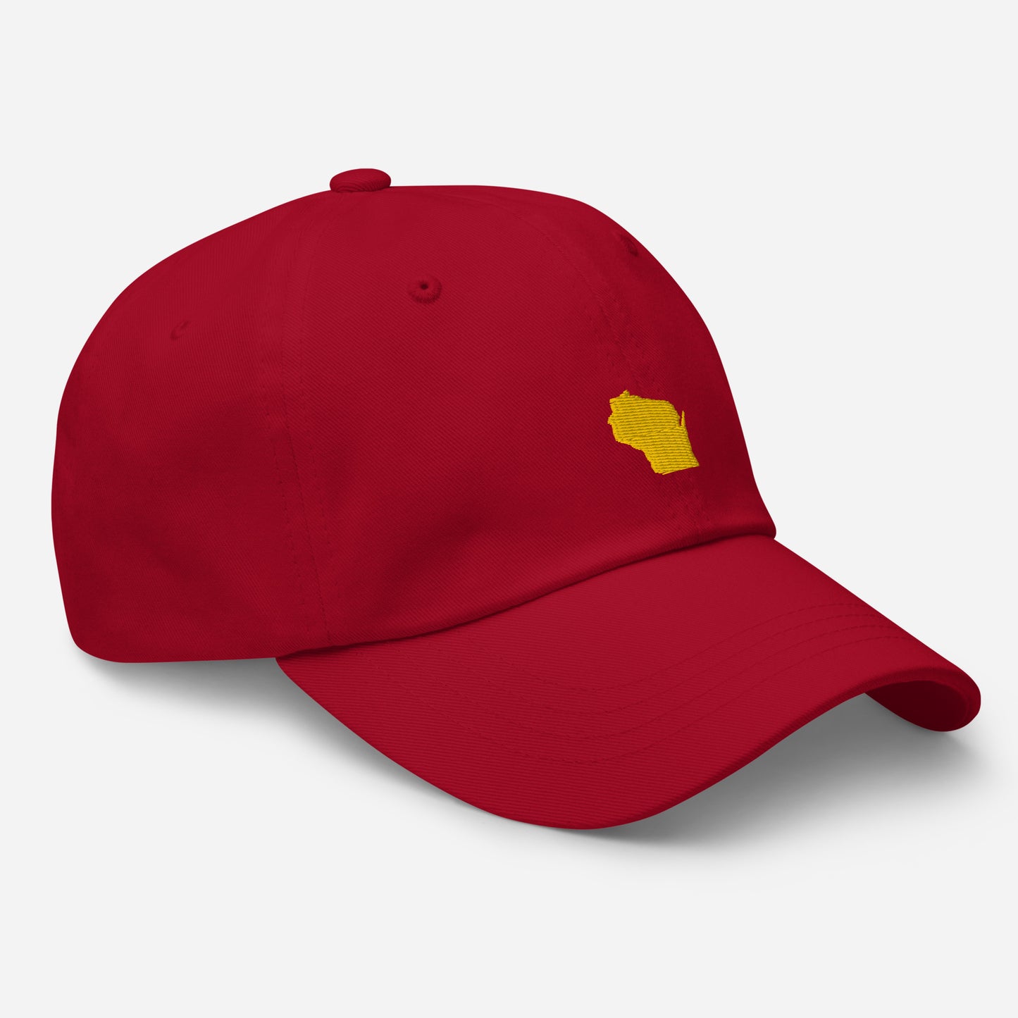 Wisconsin Grad Hat - Yellow Logo