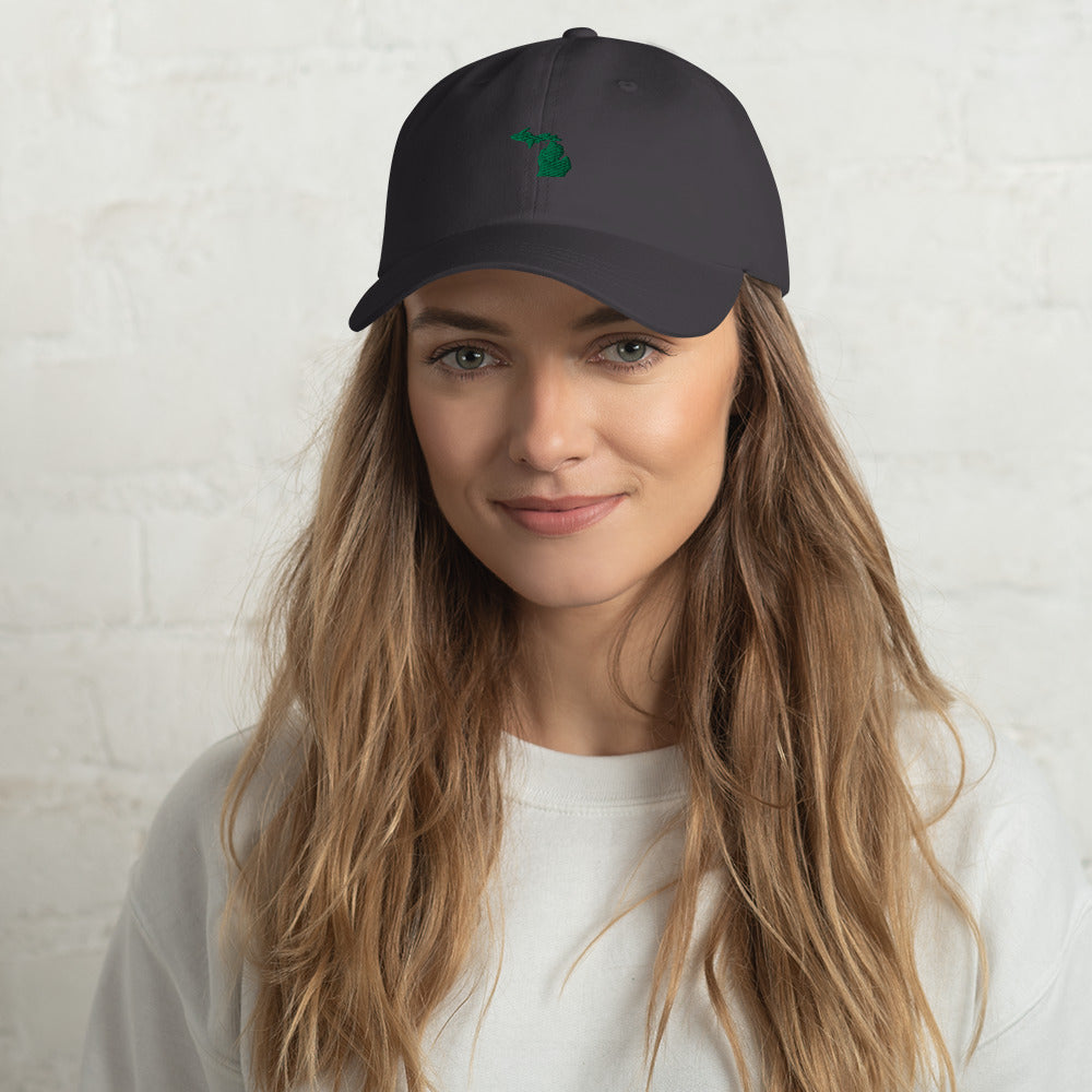 Michigan Grad Hat - Green Logo