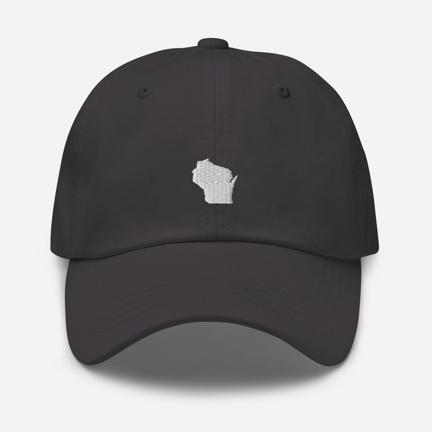 Wisconsin Grad Hat - White Logo