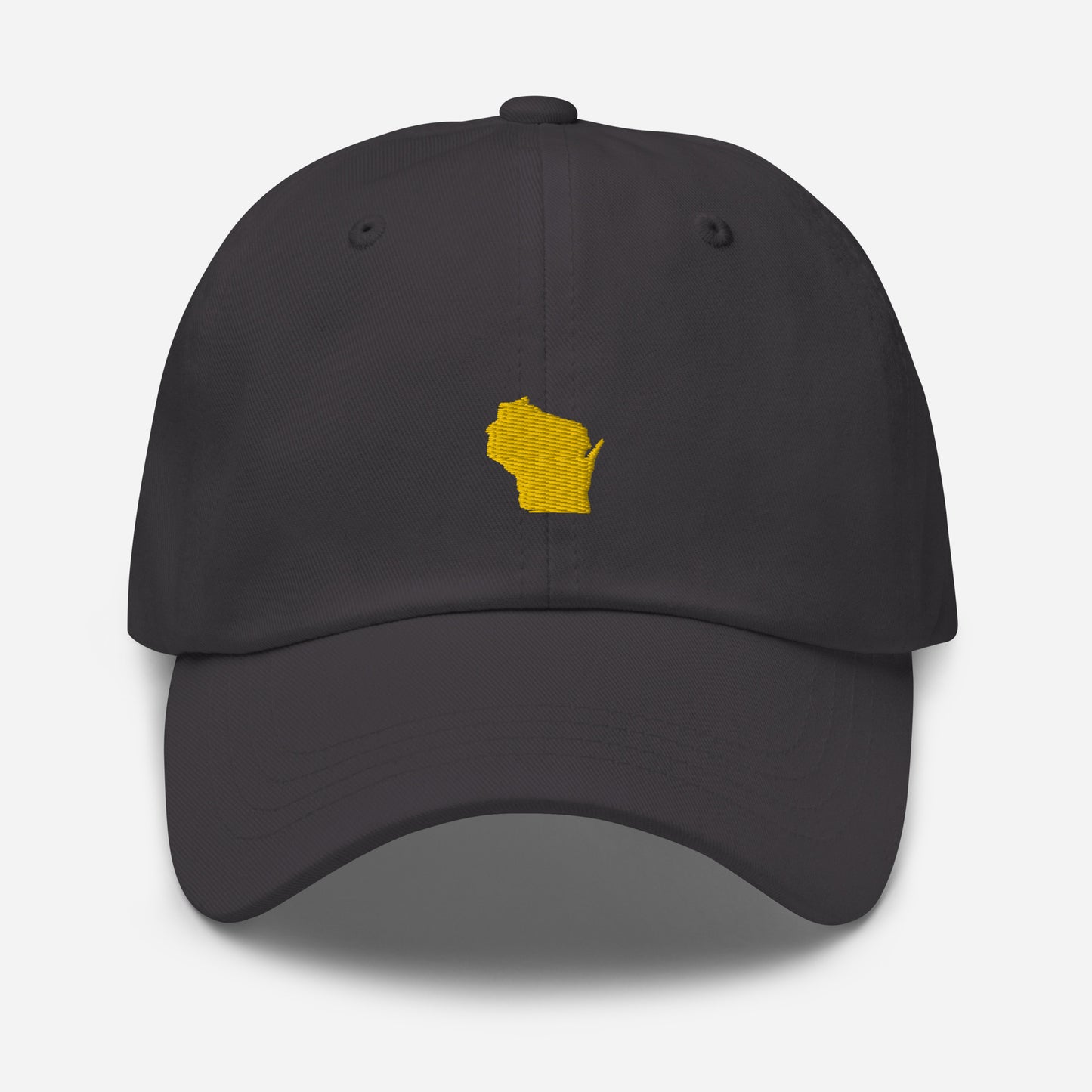 Wisconsin Grad Hat - Yellow Logo