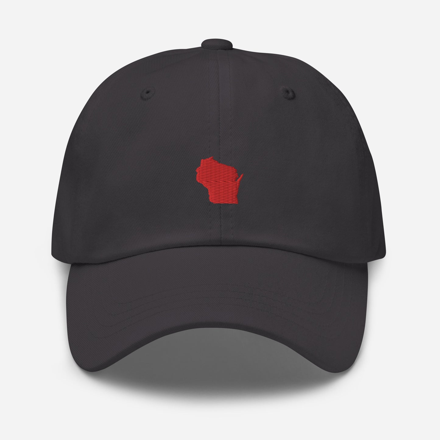 Wisconsin Grad Hat - Red Logo