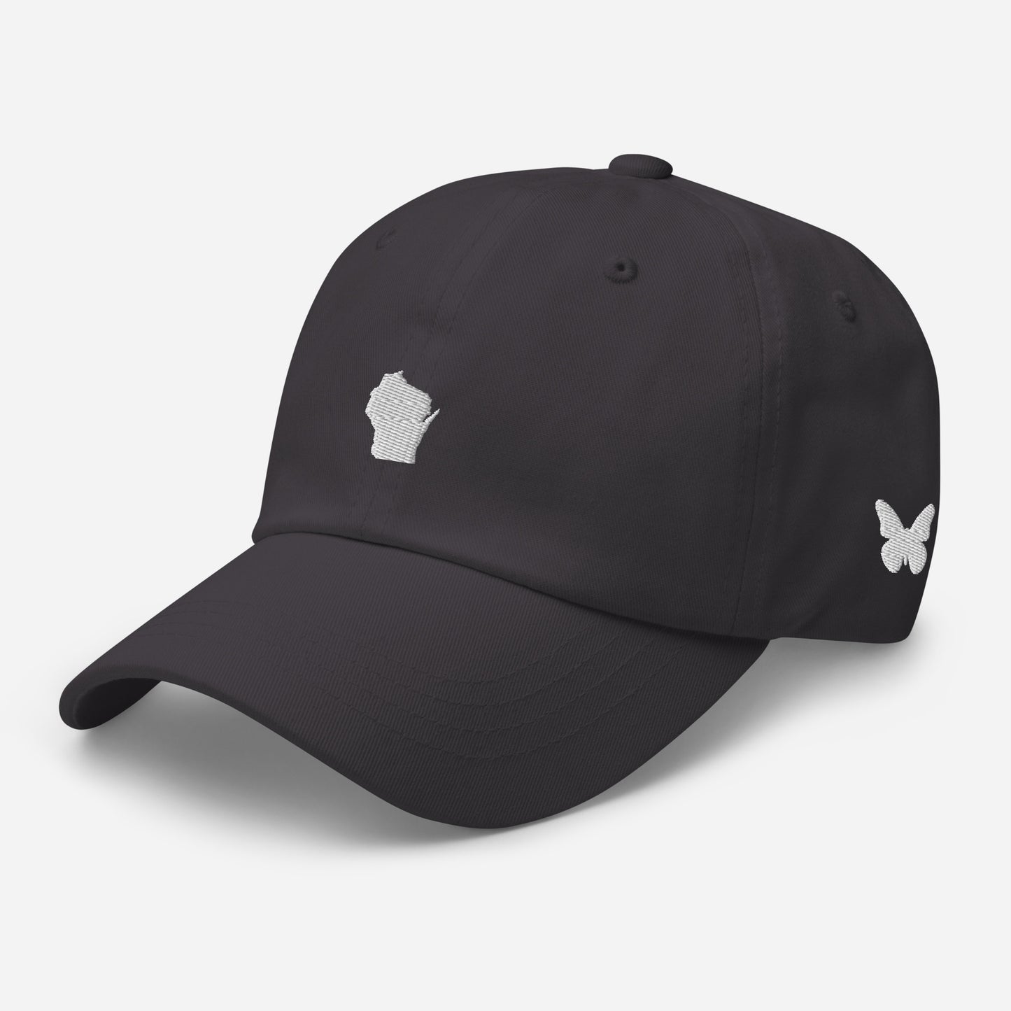 Wisconsin Grad Hat - White Logo