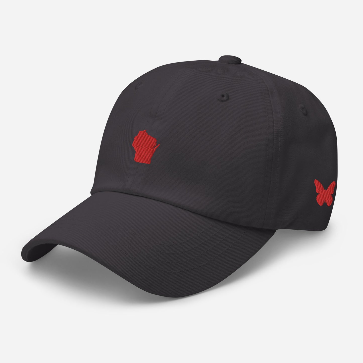 Wisconsin Grad Hat - Red Logo