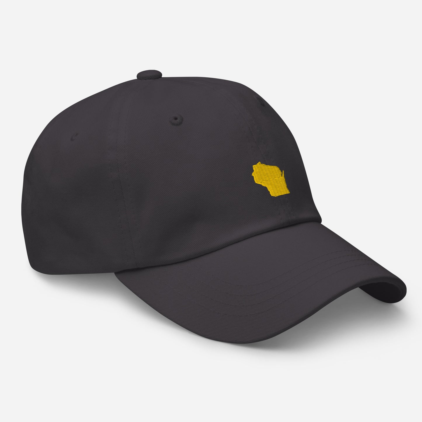 Wisconsin Grad Hat - Yellow Logo