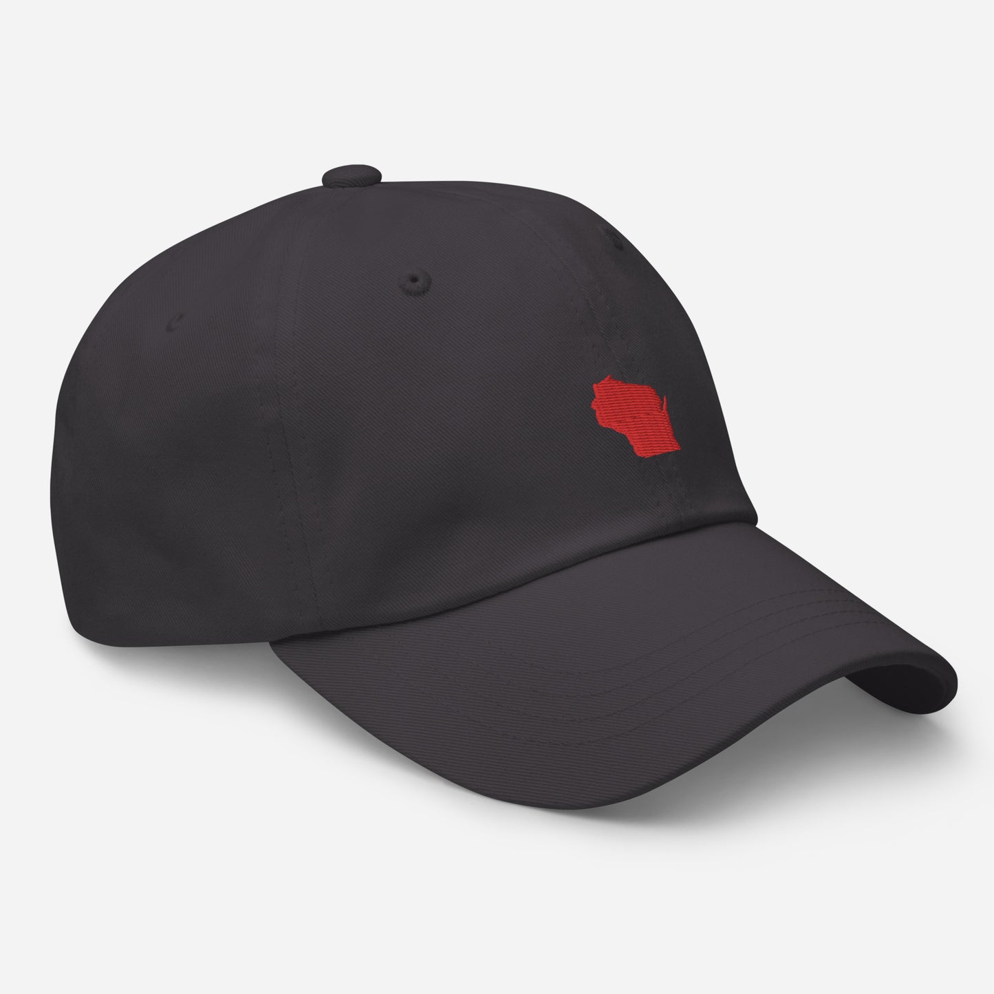 Wisconsin Grad Hat - Red Logo