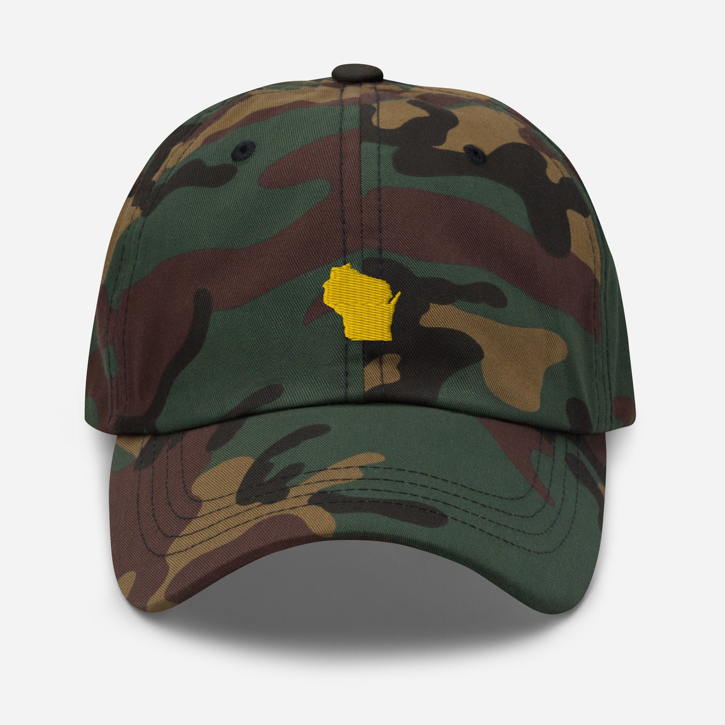 Wisconsin Grad Hat - Yellow Logo
