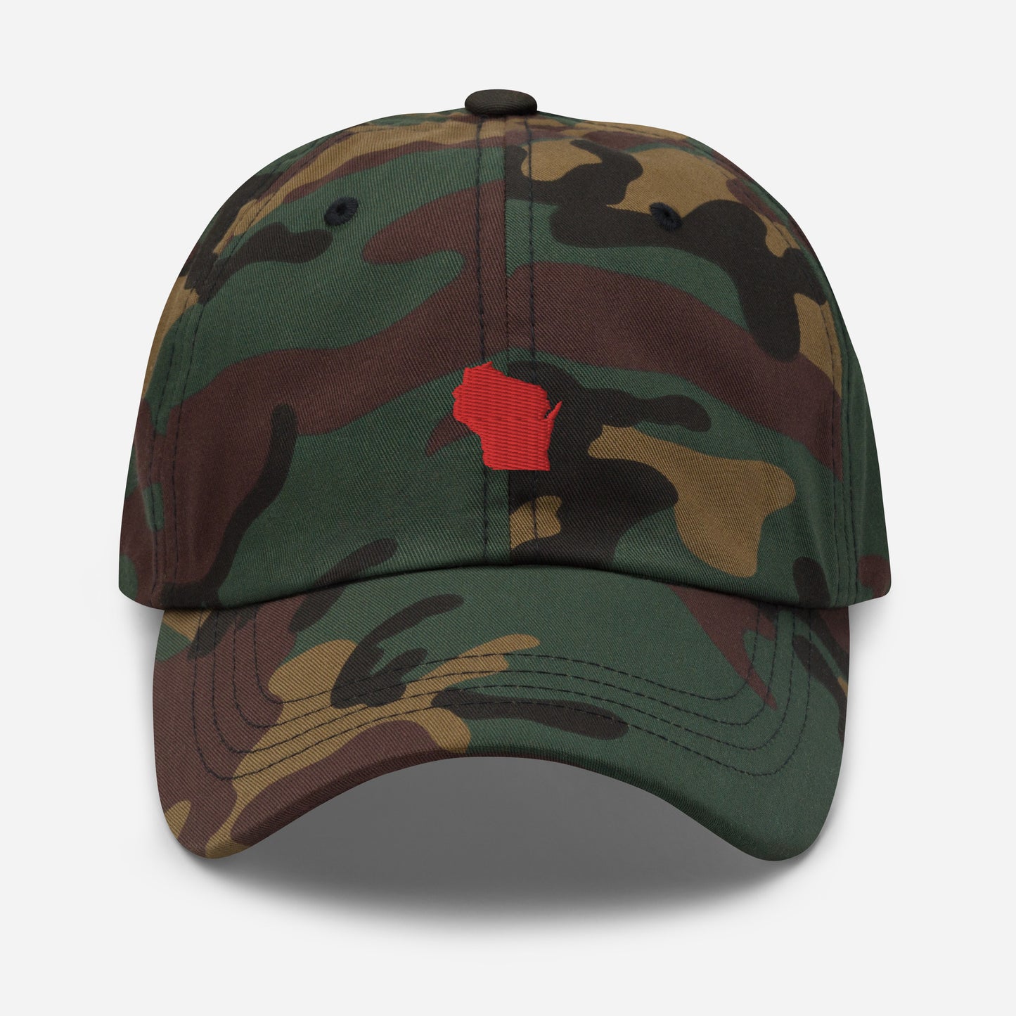 Wisconsin Grad Hat - Red Logo