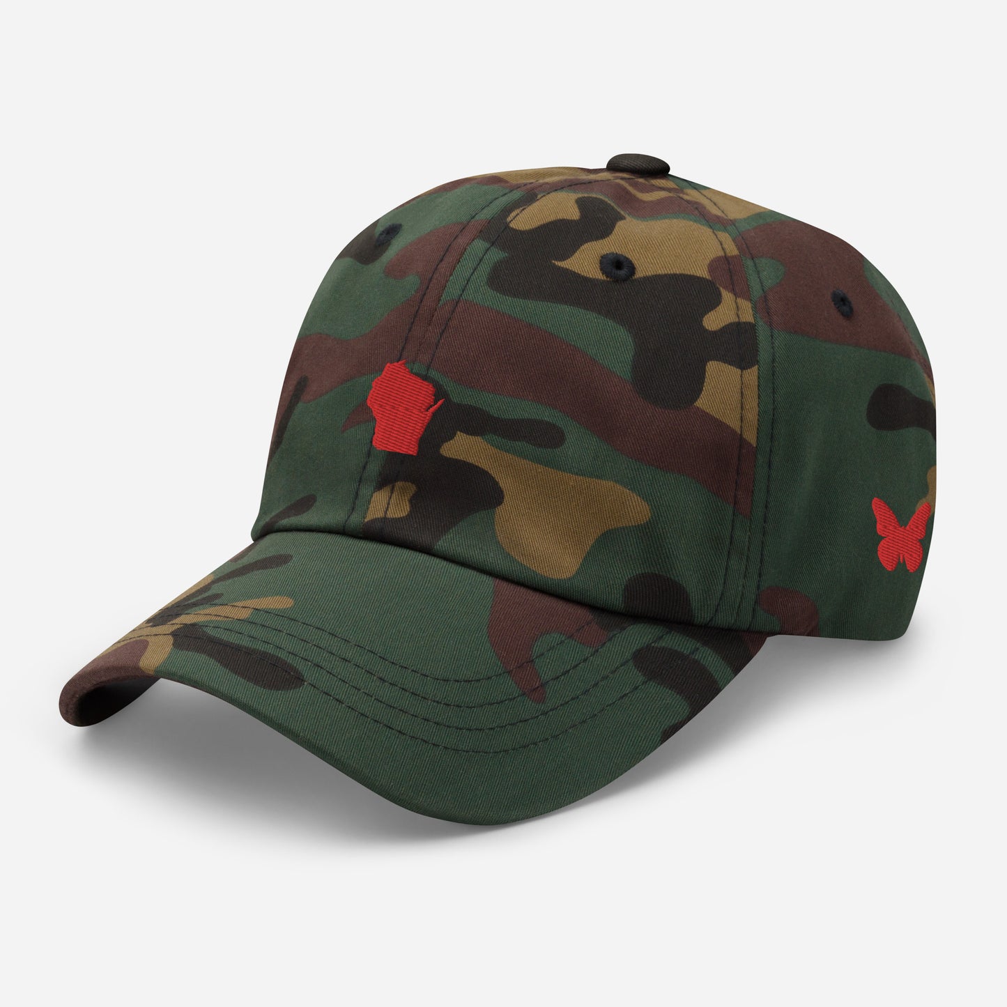 Wisconsin Grad Hat - Red Logo