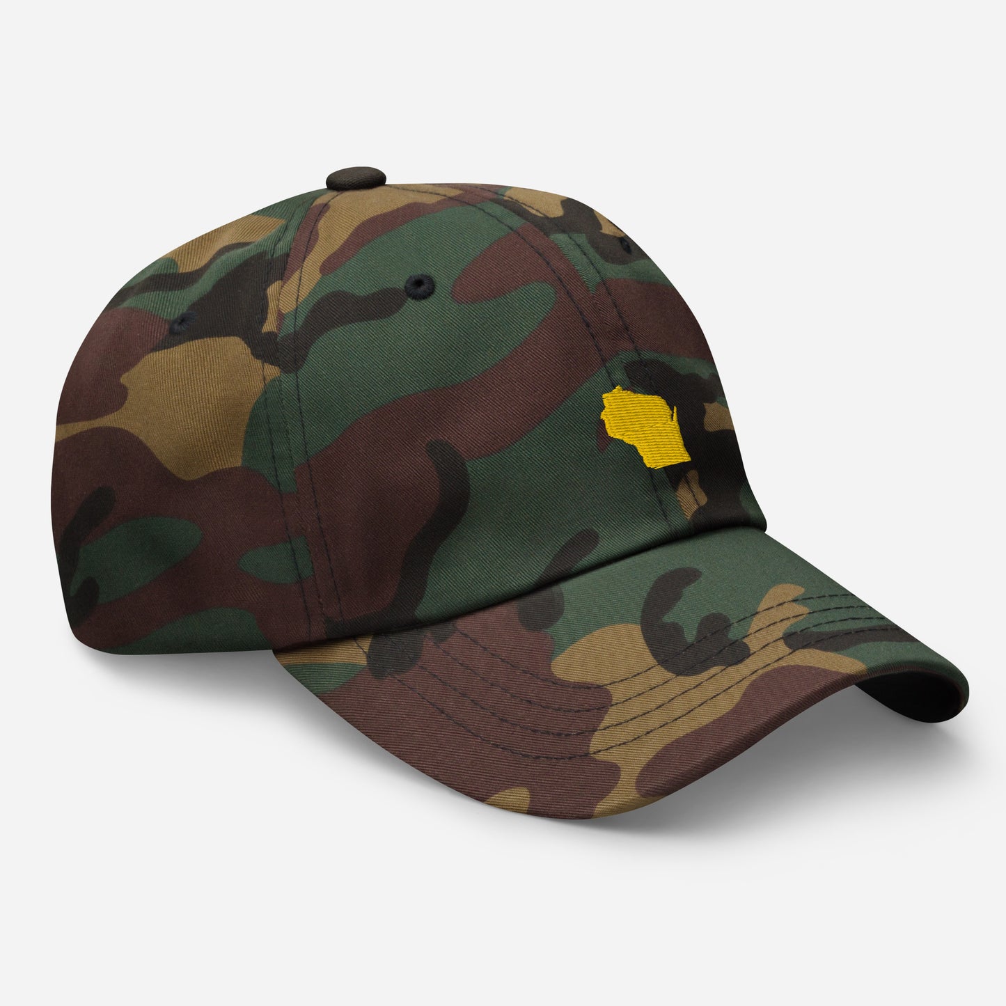 Wisconsin Grad Hat - Yellow Logo