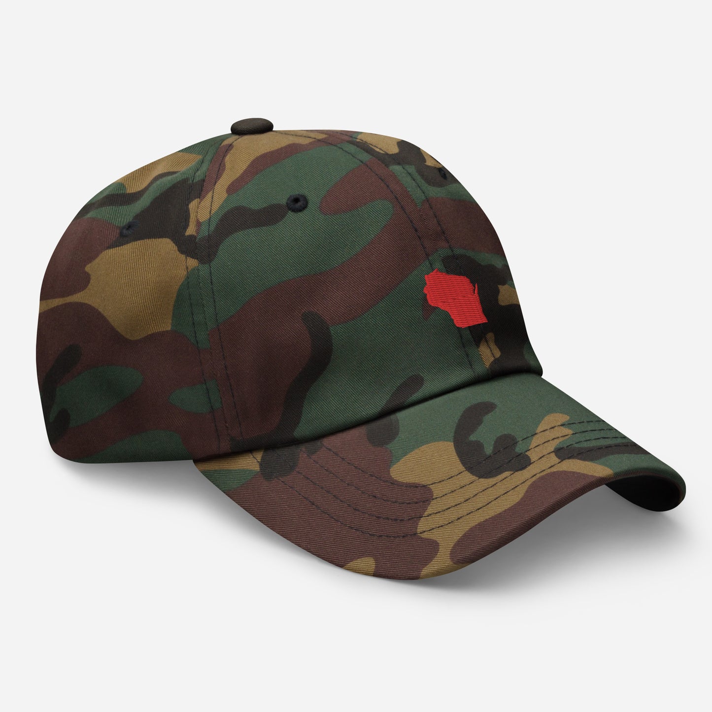 Wisconsin Grad Hat - Red Logo