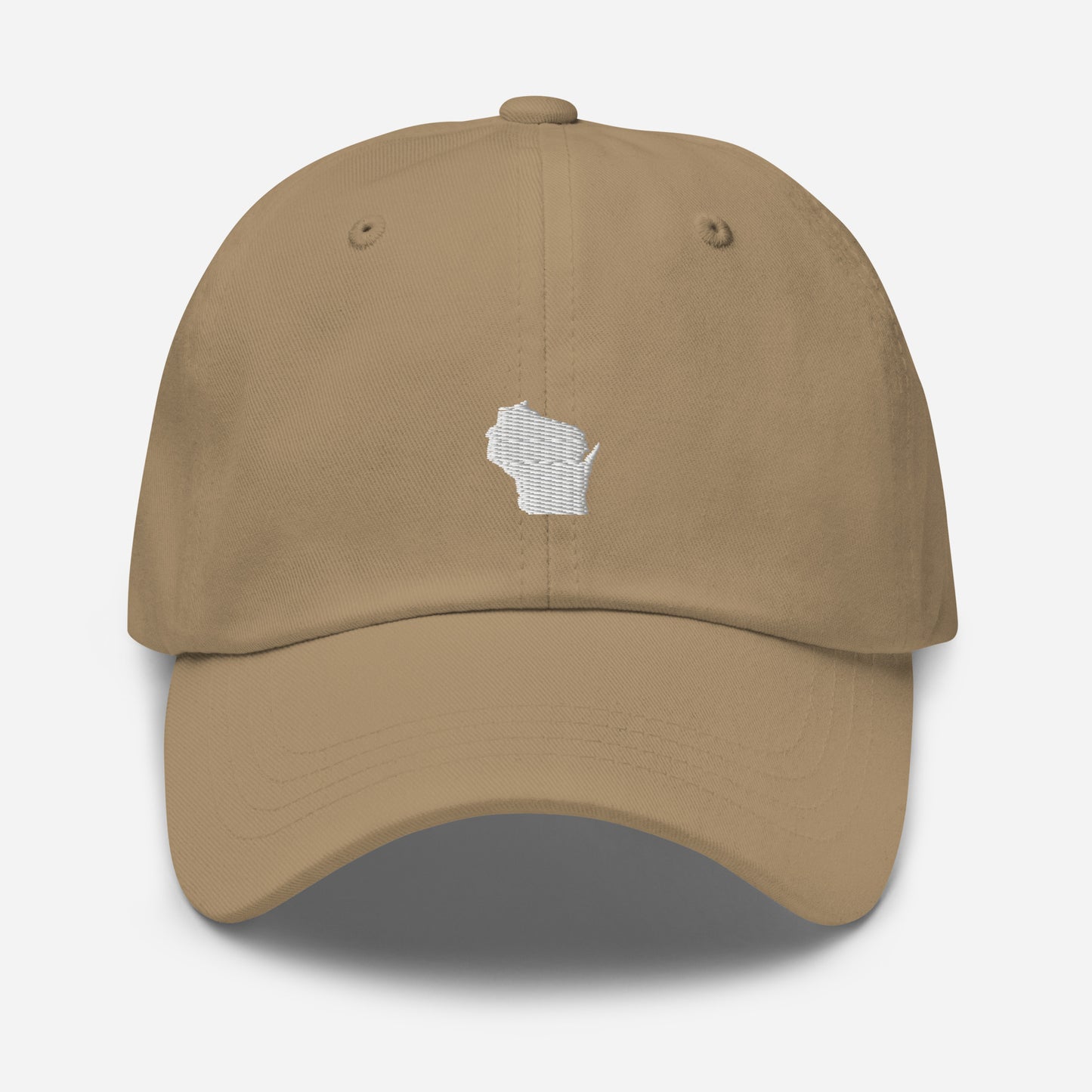 Wisconsin Grad Hat - White Logo