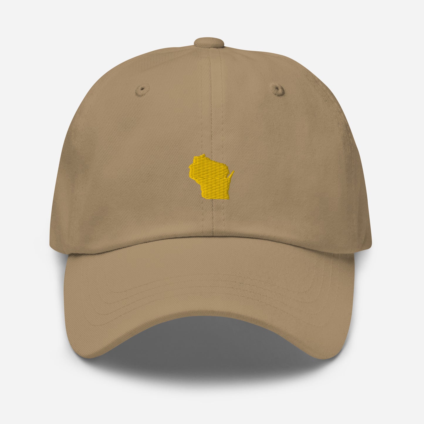 Wisconsin Grad Hat - Yellow Logo