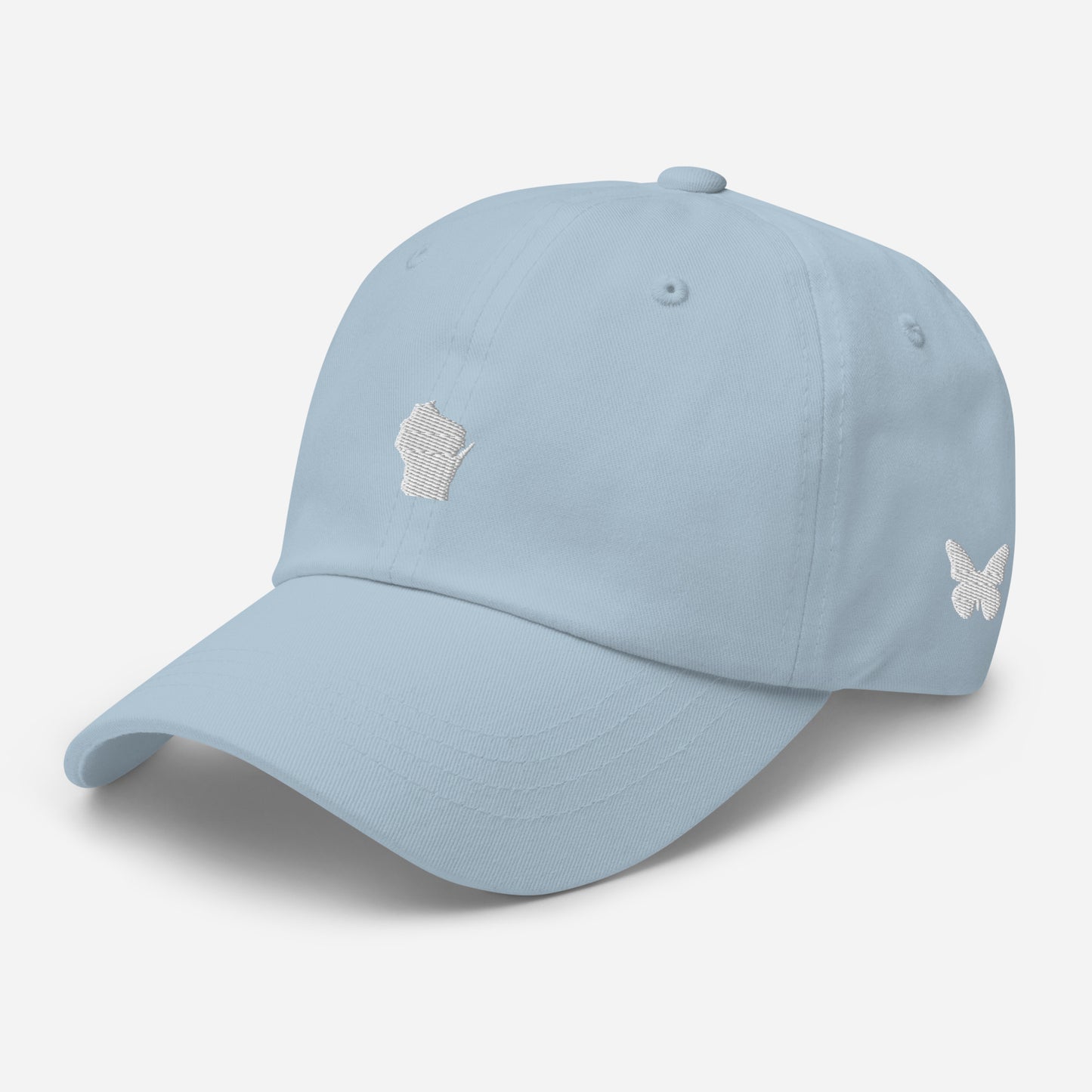 Wisconsin Grad Hat - White Logo