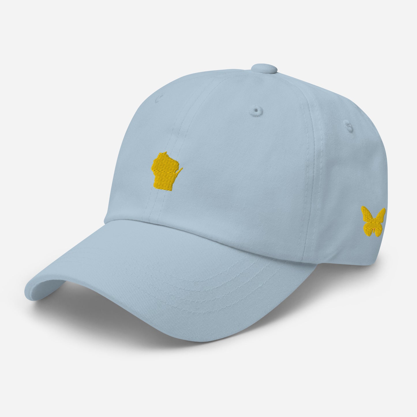 Wisconsin Grad Hat - Yellow Logo