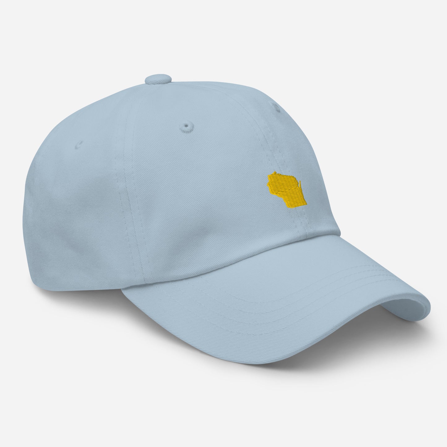 Wisconsin Grad Hat - Yellow Logo