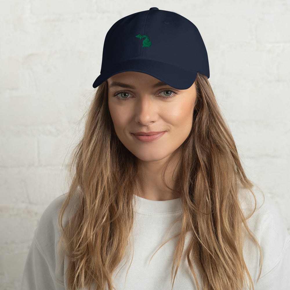 Michigan Grad Hat - Green Logo
