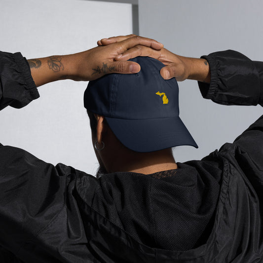 Michigan Grad Hat - Gold Logo