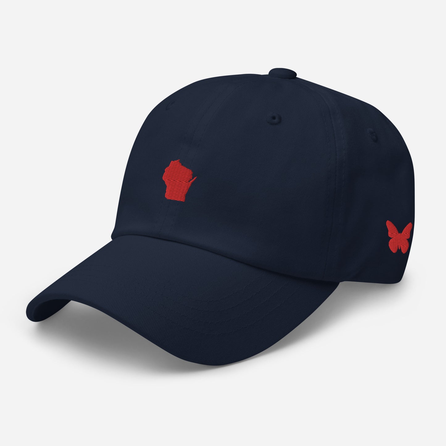 Wisconsin Grad Hat - Red Logo