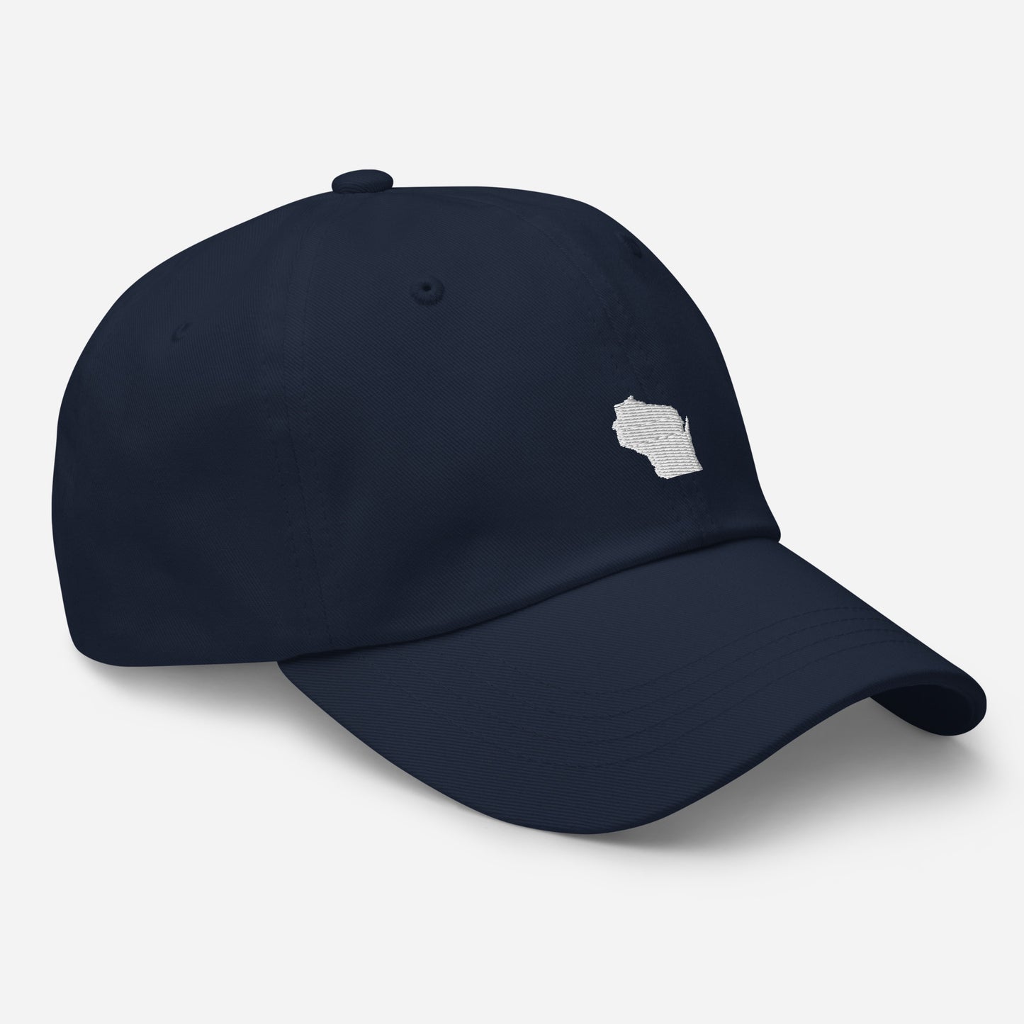Wisconsin Grad Hat - White Logo