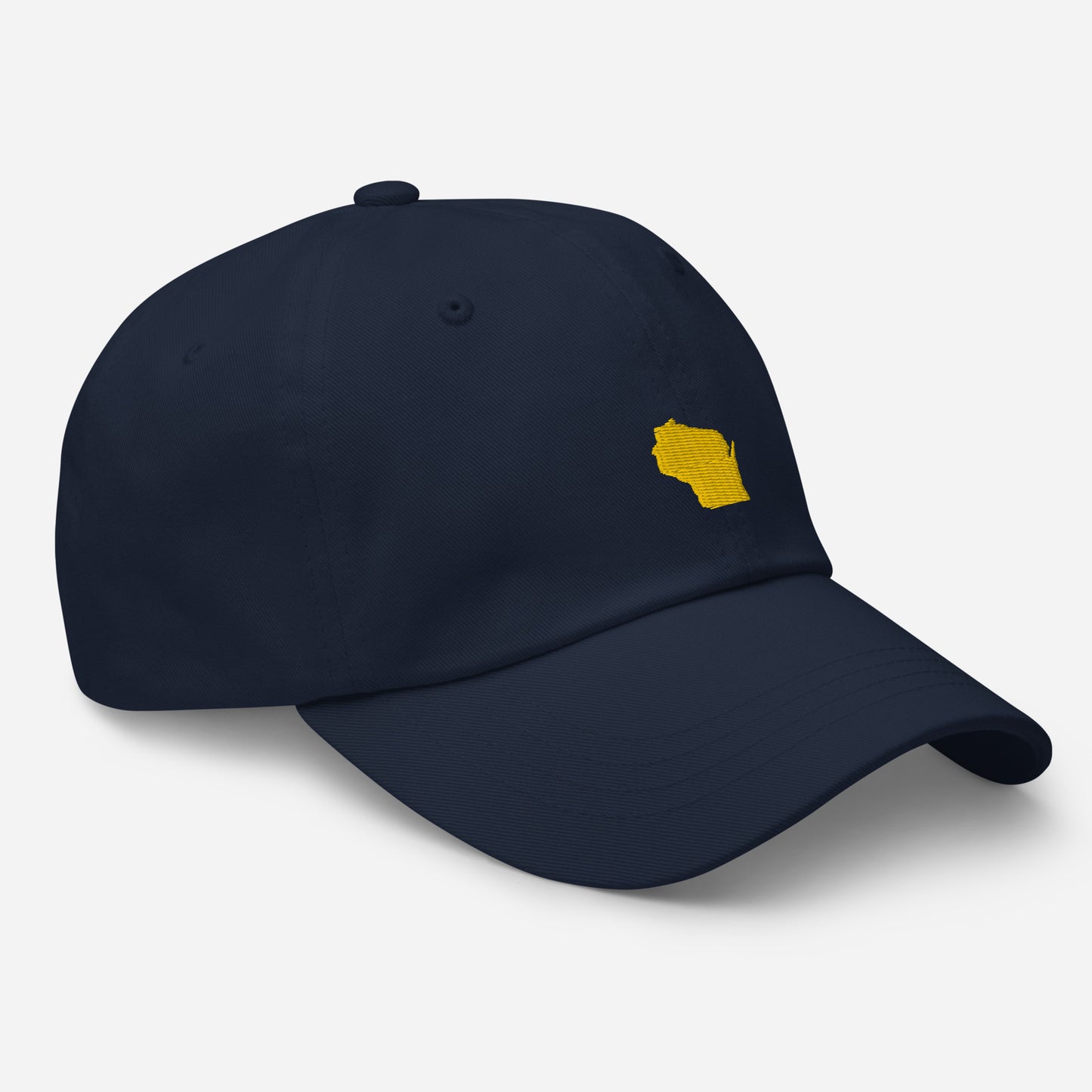 Wisconsin Grad Hat - Yellow Logo