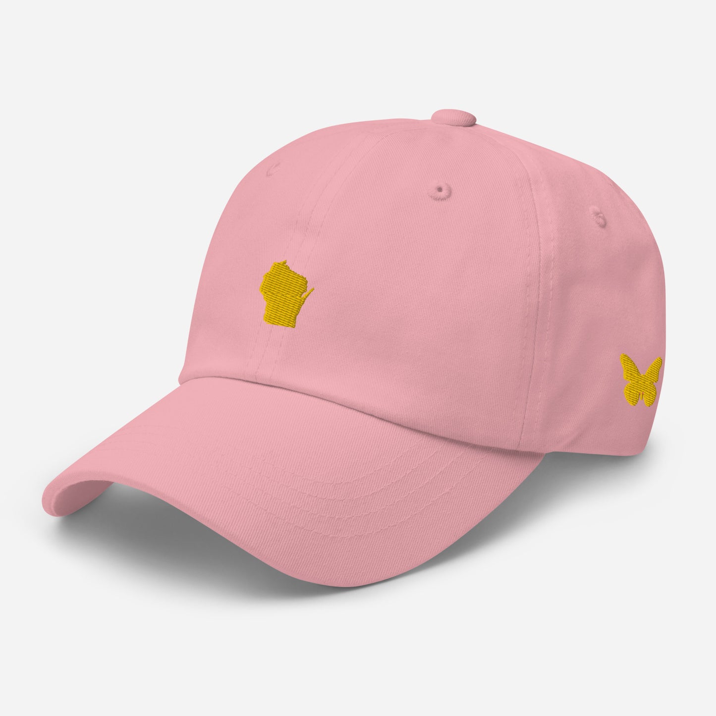 Wisconsin Grad Hat - Yellow Logo