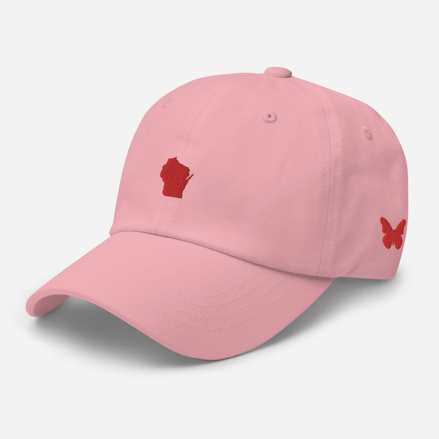 Wisconsin Grad Hat - Red Logo