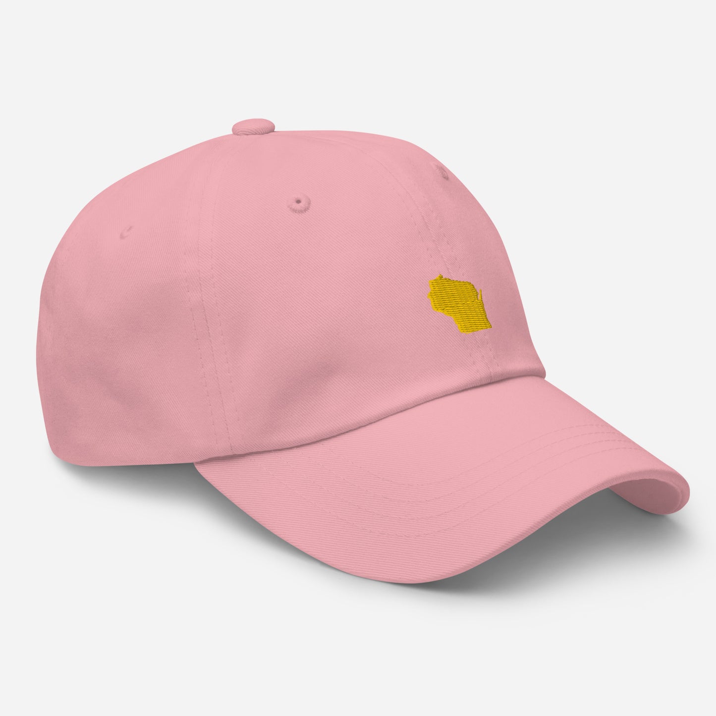 Wisconsin Grad Hat - Yellow Logo