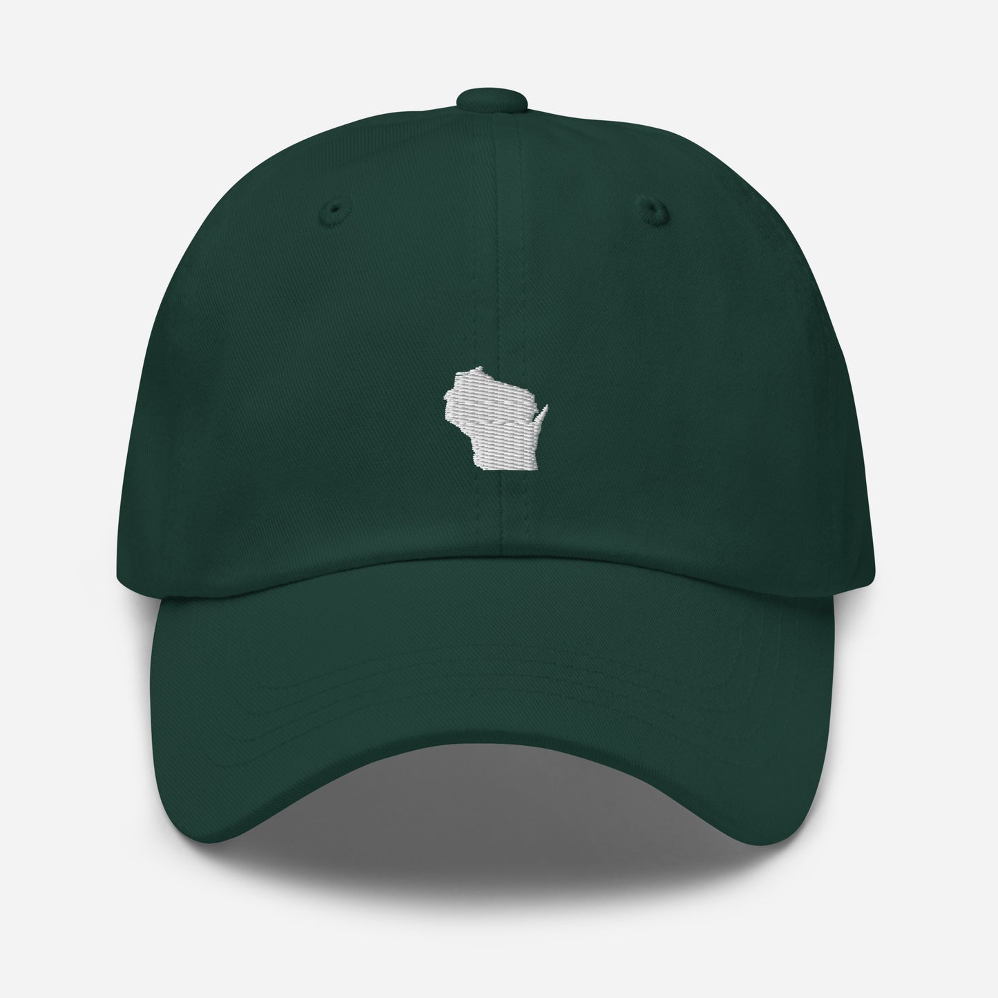 Wisconsin Grad Hat - White Logo