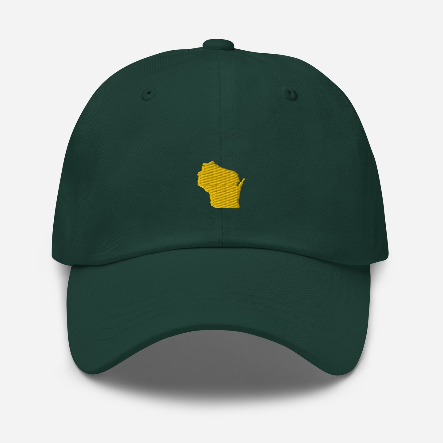Wisconsin Grad Hat - Yellow Logo