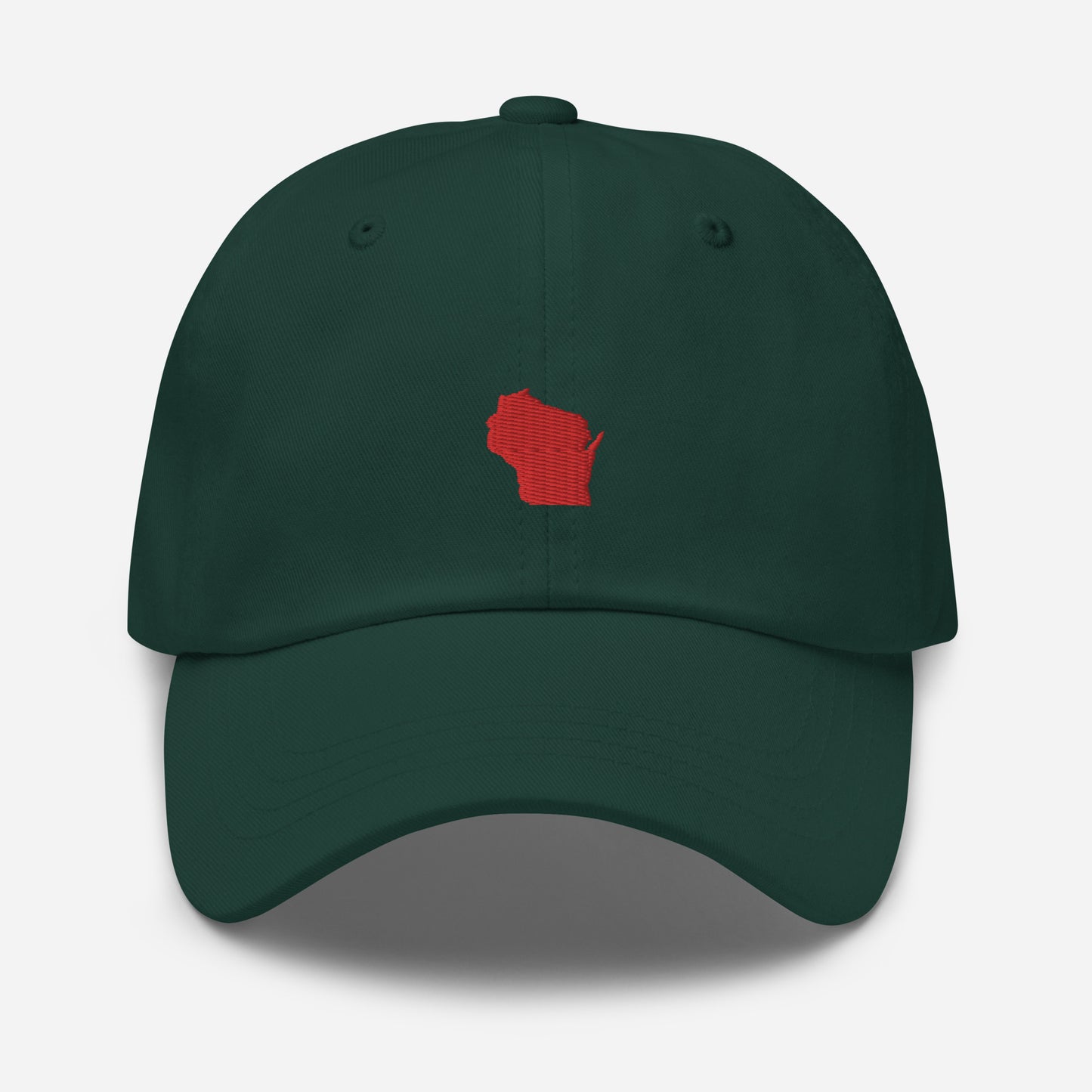 Wisconsin Grad Hat - Red Logo
