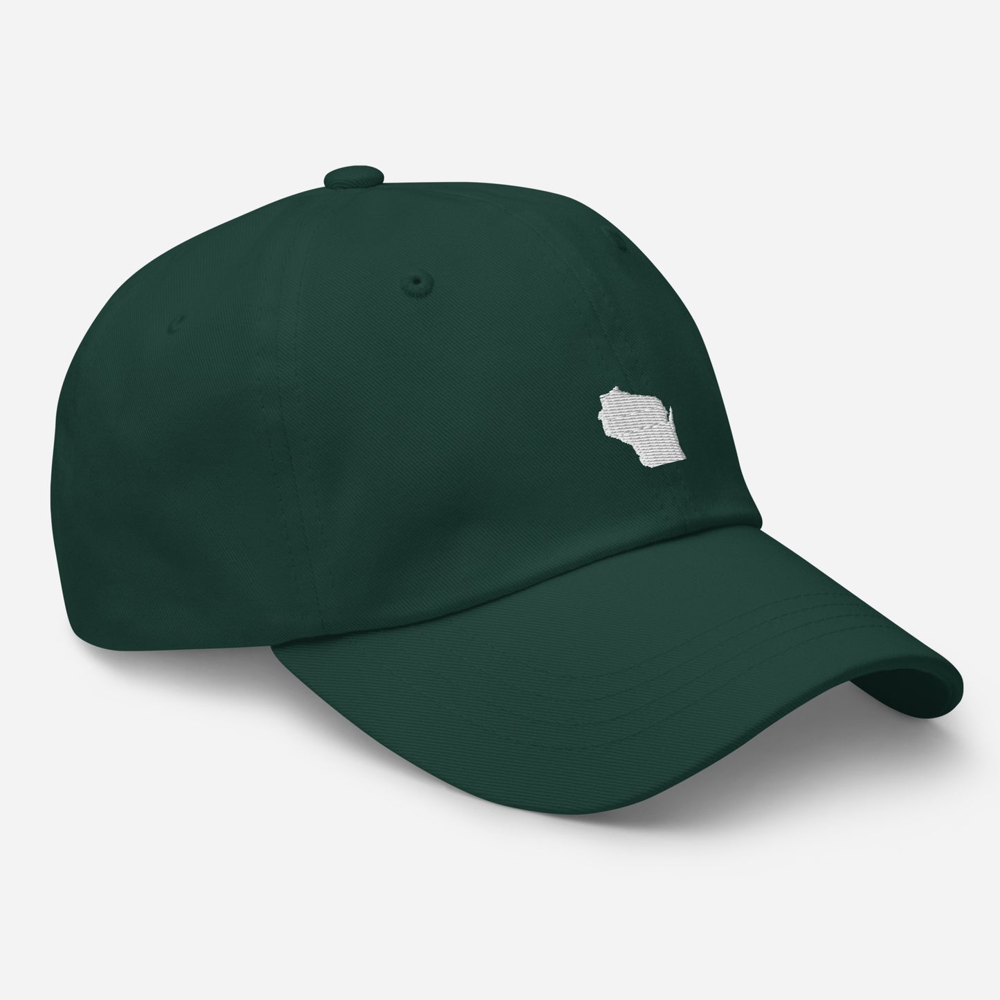 Wisconsin Grad Hat - White Logo