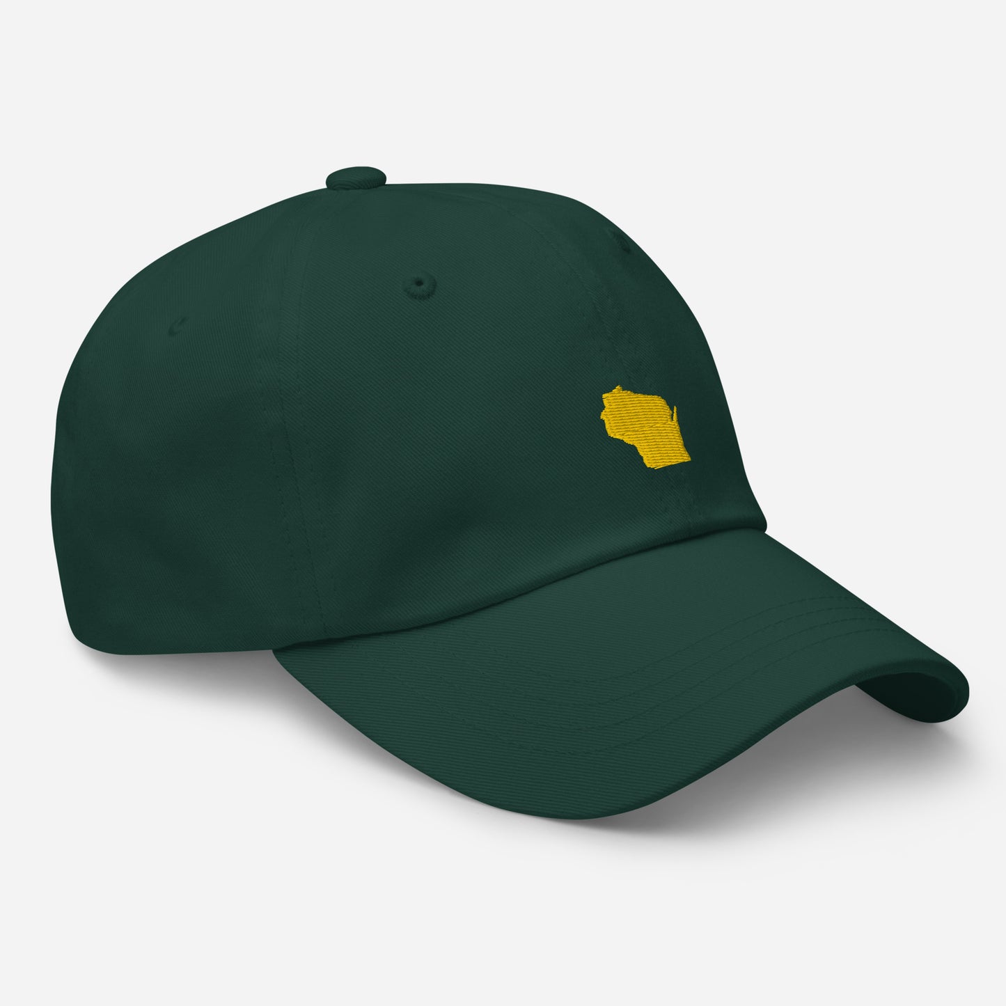 Wisconsin Grad Hat - Yellow Logo
