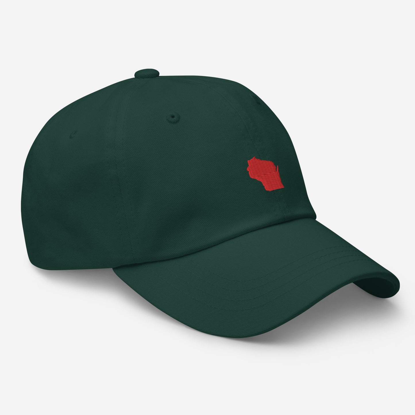 Wisconsin Grad Hat - Red Logo