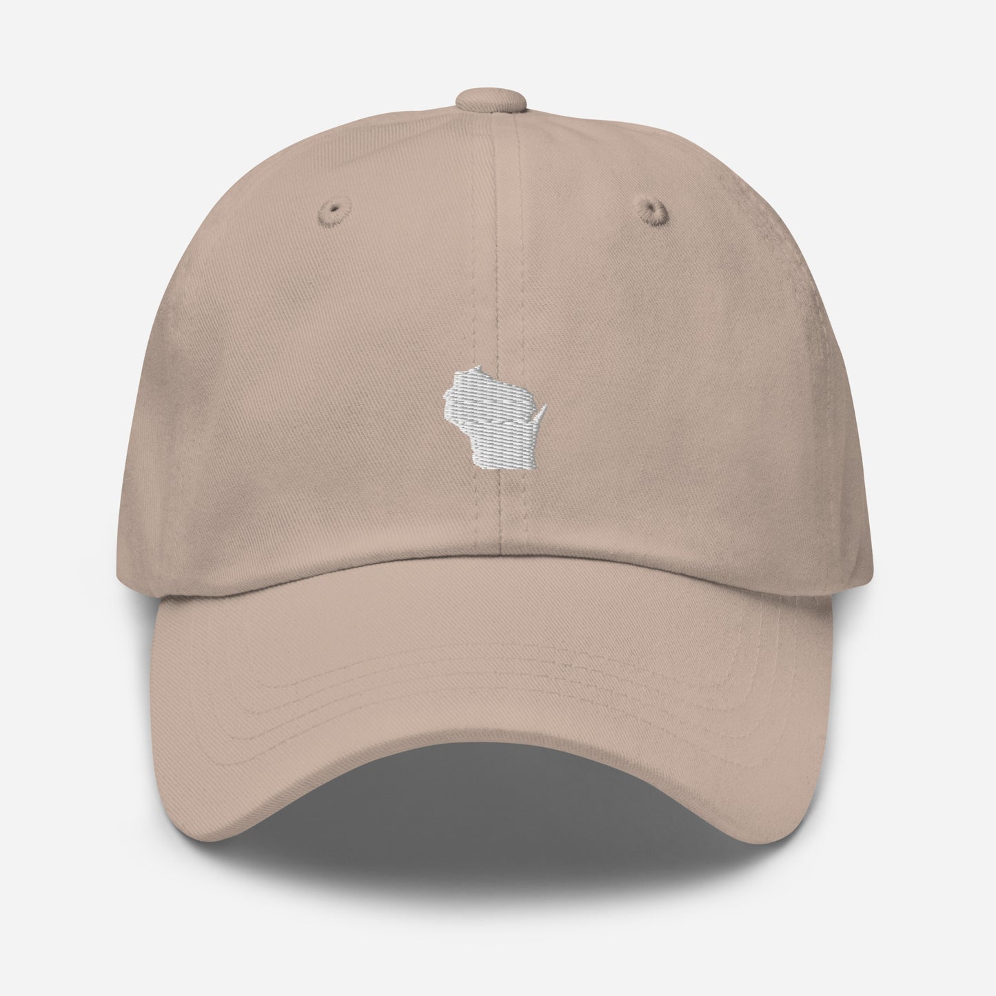 Wisconsin Grad Hat - White Logo