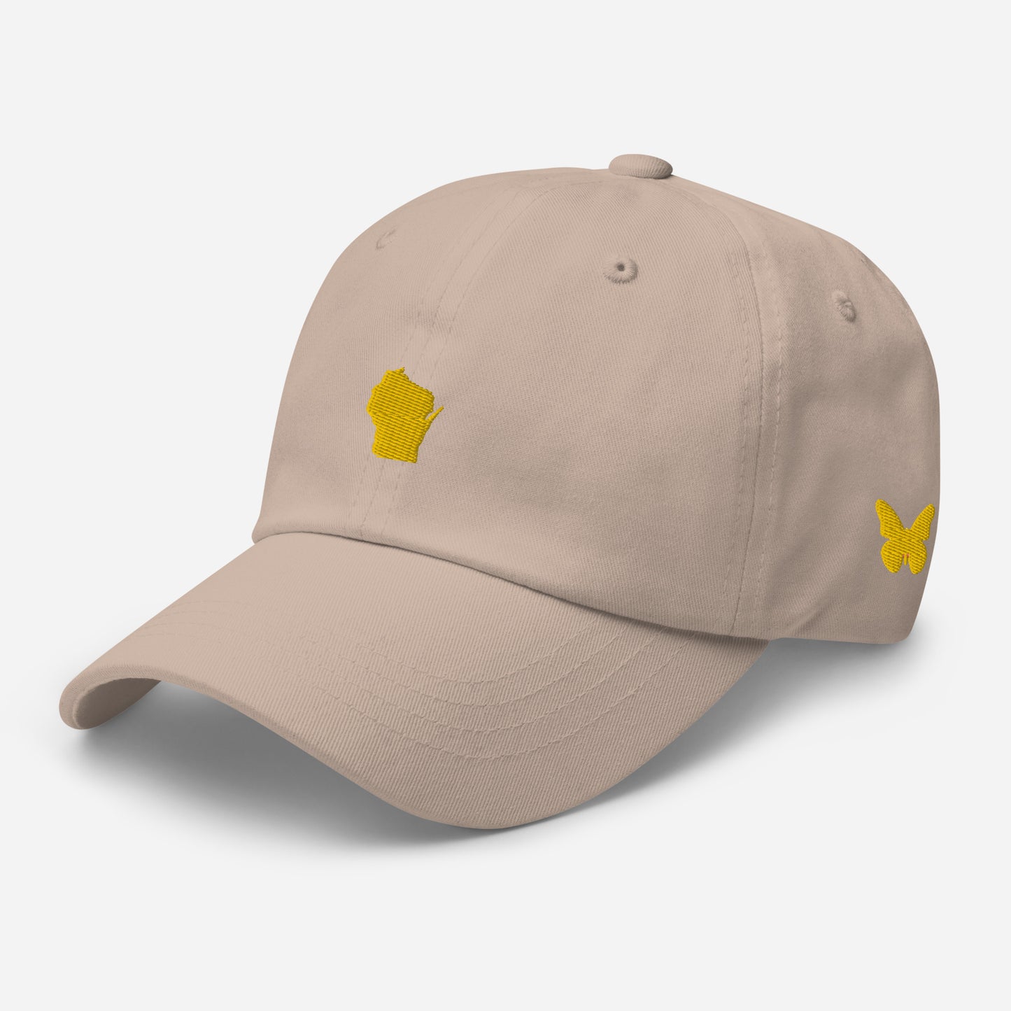 Wisconsin Grad Hat - Yellow Logo