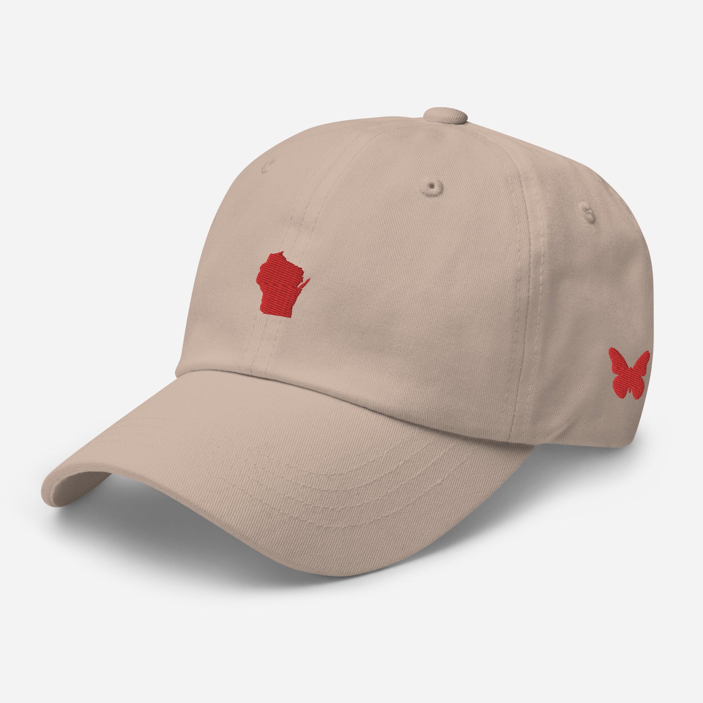 Wisconsin Grad Hat - Red Logo