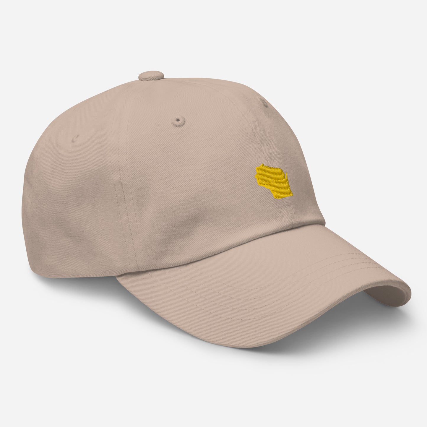 Wisconsin Grad Hat - Yellow Logo