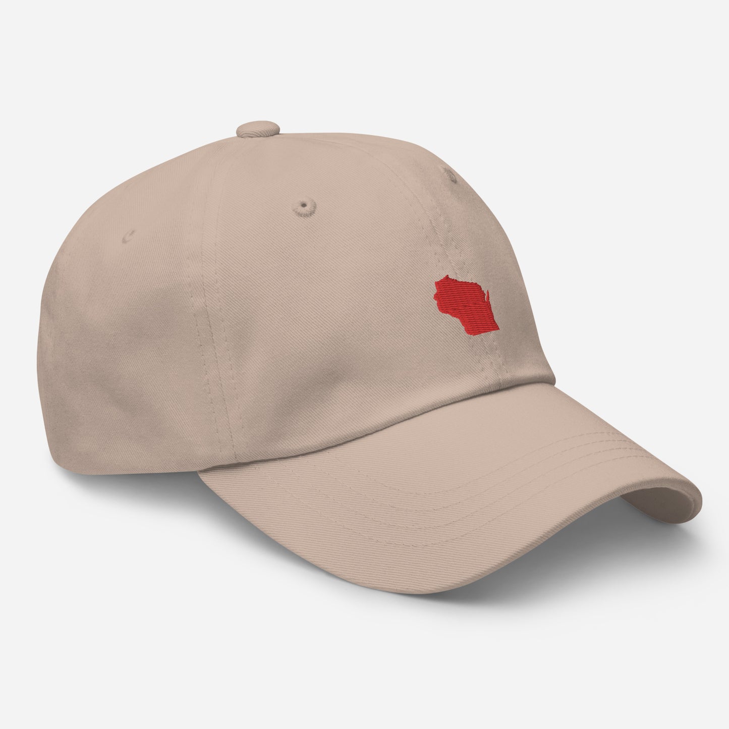 Wisconsin Grad Hat - Red Logo