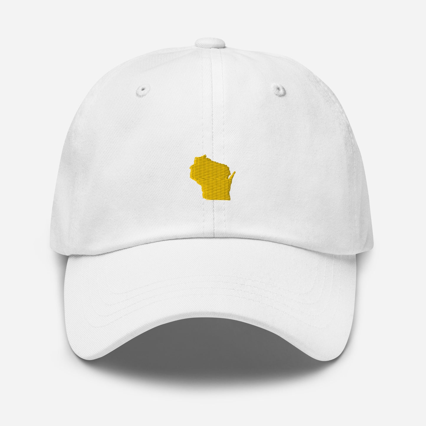 Wisconsin Grad Hat - Yellow Logo