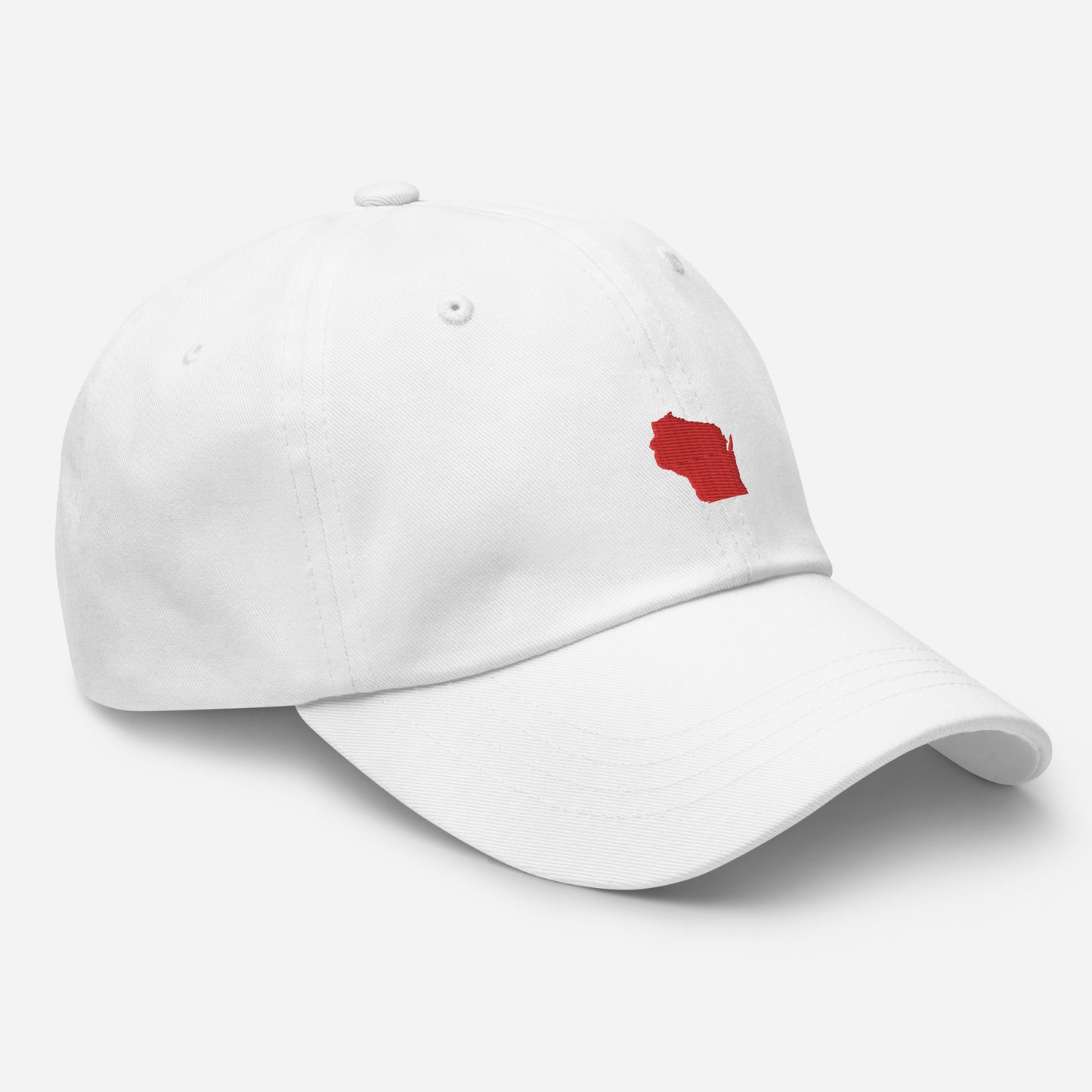 Wisconsin Grad Hat - Red Logo