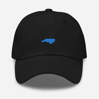 North Carolina Grad Hat - Aqua Blue Logo