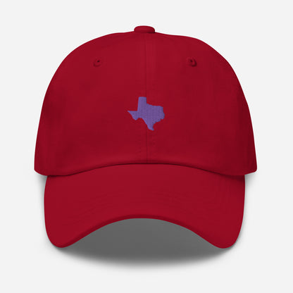 Texas Grad Hat - Purple Logo